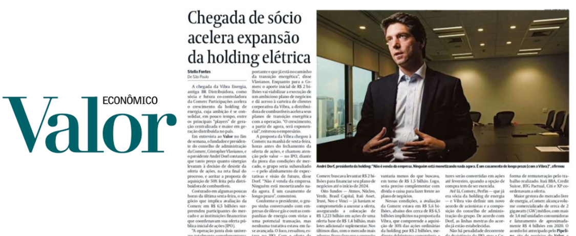 Comerc Energia - Valor Economico
