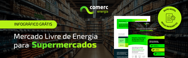 infográfico mercado livre de energia para supermercados