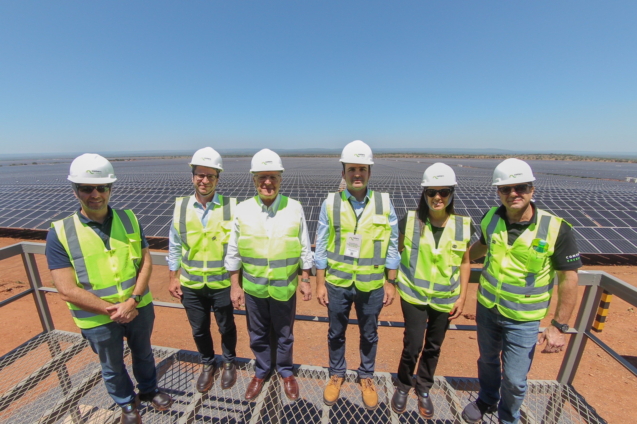 Comerc inaugura Hélio Valgas, a 5ª maior usina do Brasil com 662 MWp