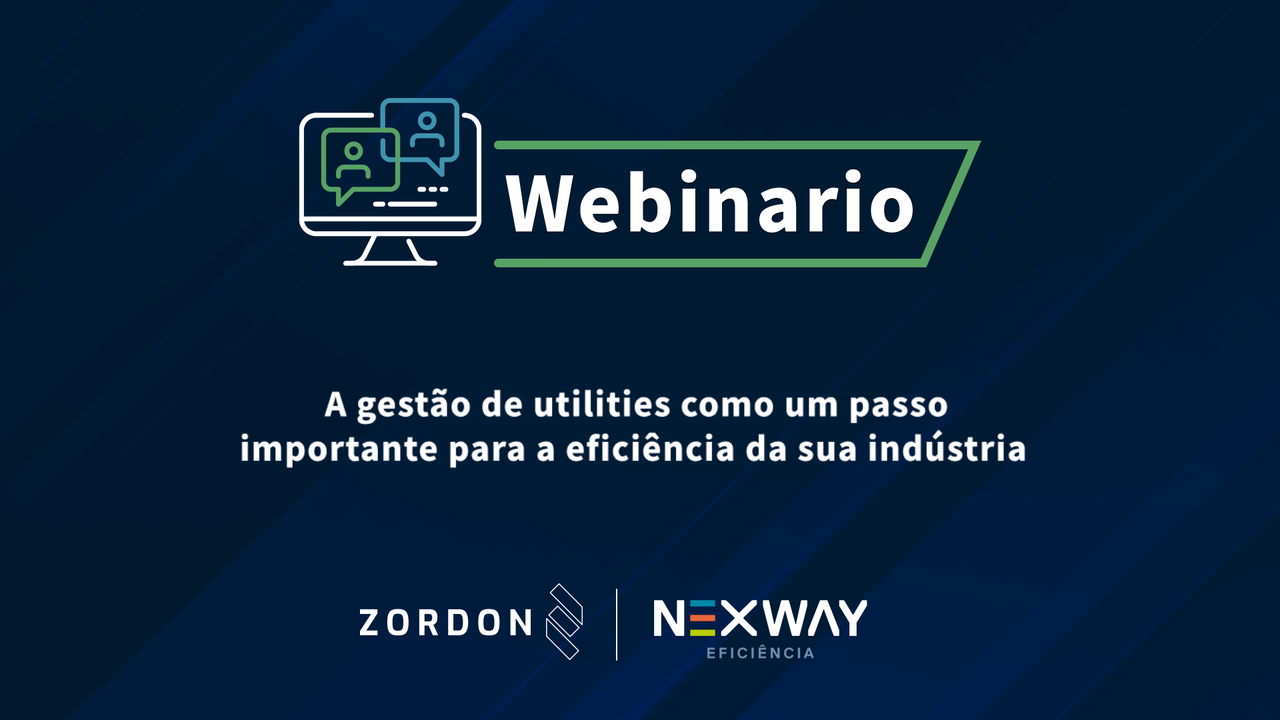 Webinário: A gestão de utilities como um passo importante para a eficiência da sua indústria